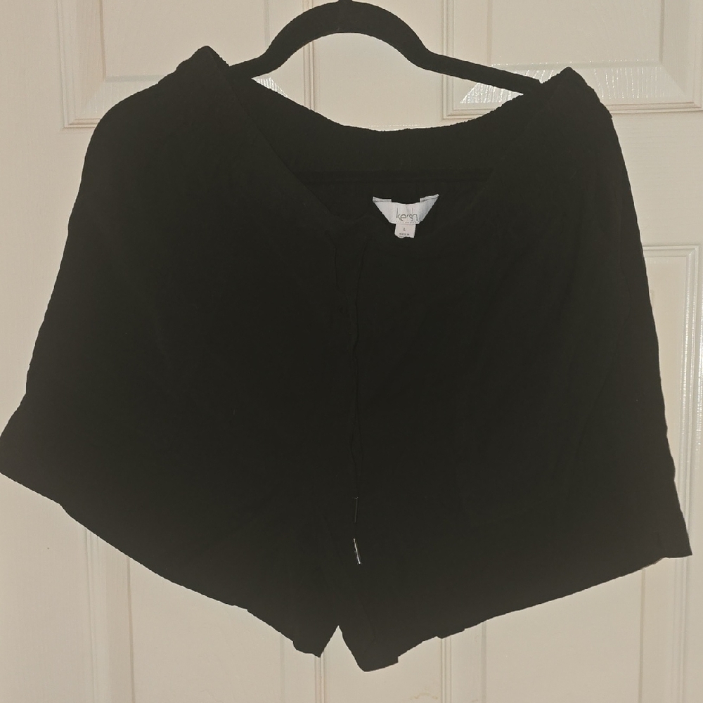 Kersh Classic Black Shorts‎